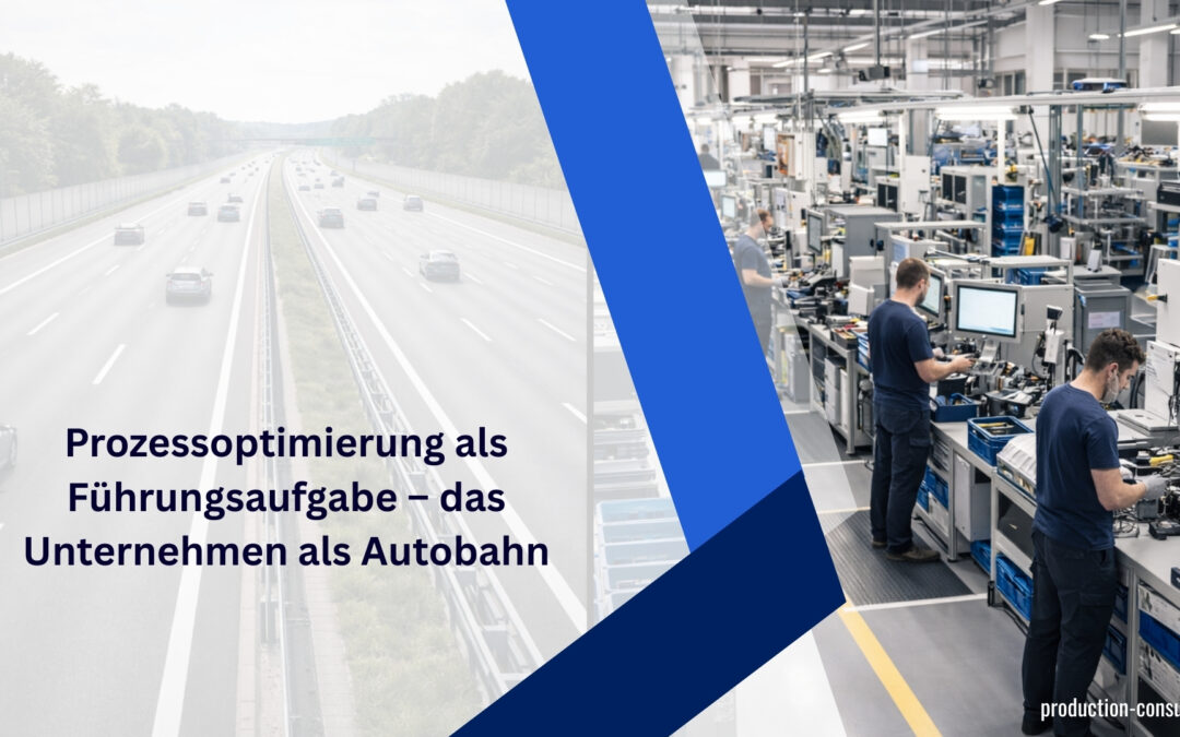 Prozessoptimierung als Führungsaufgabe: Die Autobahn-Metapher